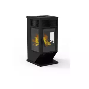 Печь-камин Hors 6 кВт Black Stove / 150 м3