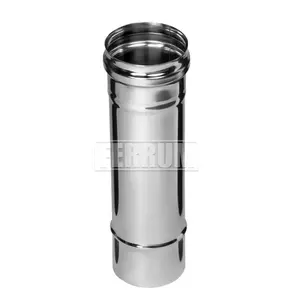 Дымоход 0,5м (304/0,8мм) D 115 Ferrum