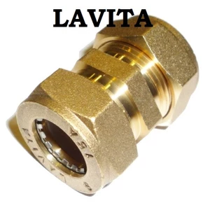 С/P 20 соединительная для гофрированной трубы Lavita